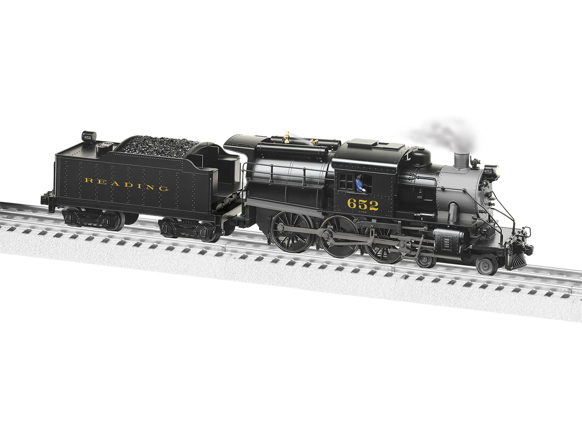 Lionel 2131440 O Scale Legacy Camelback 4-6-0 Steam Locomotive Reading RDG 652