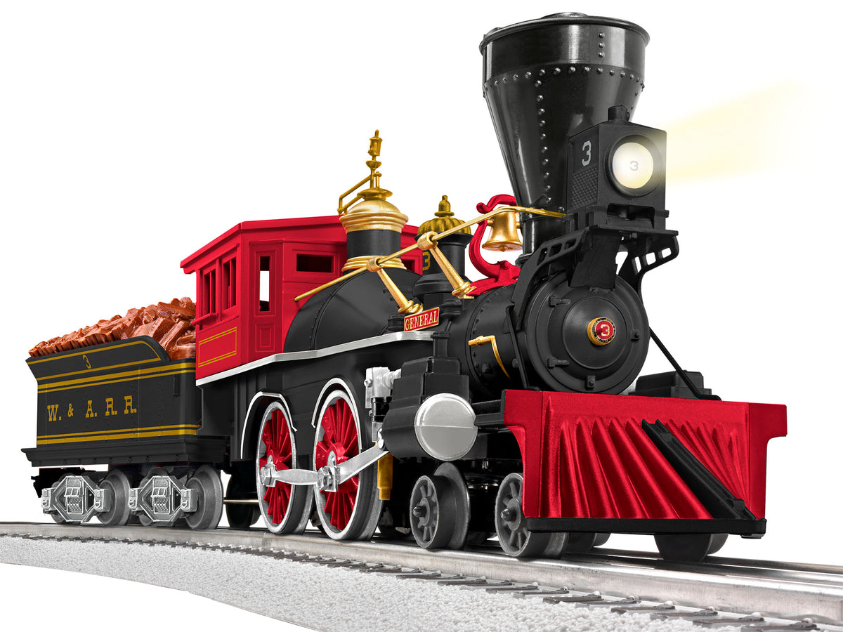 Lionel 2132080 O Gauge LionChief 4-4-0 Steam Generals Western & Atlantic W&A 3