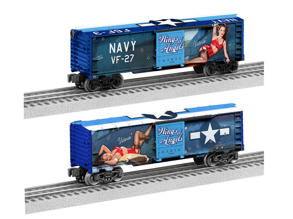 Lionel 2138120 O Gauge Wings of Angles Boxcar - Victoria