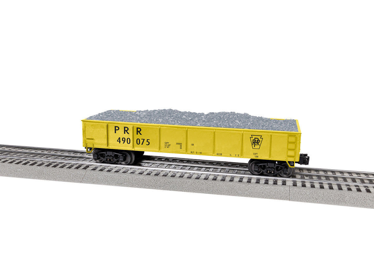 Lionel 2143151 O Gauge Gondola with Ballast Load Pennsylvania PRR 490075