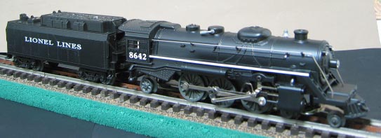 Lionel 6-18642 O Gauge 4-6-2 Steam Locomotive Lionel Lines 8642
