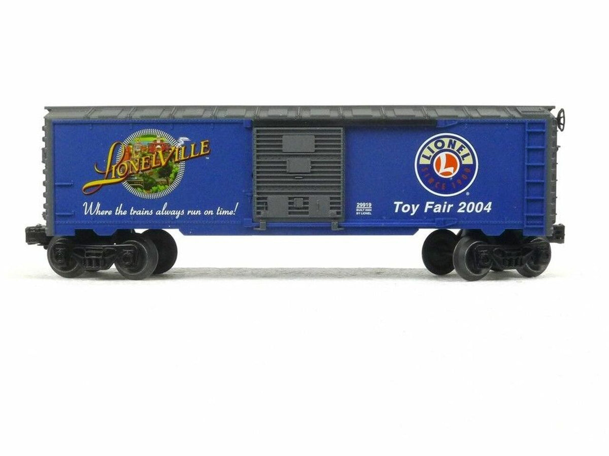 Lionel 6-29919 O Gauge 2004 Toy Fair Boxcar