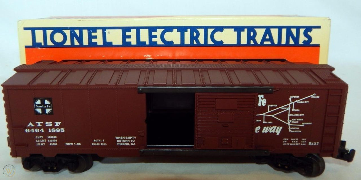 Lionel 6-52058 O Gauge TTOS Division Santa Fe Super Chief Boxcar