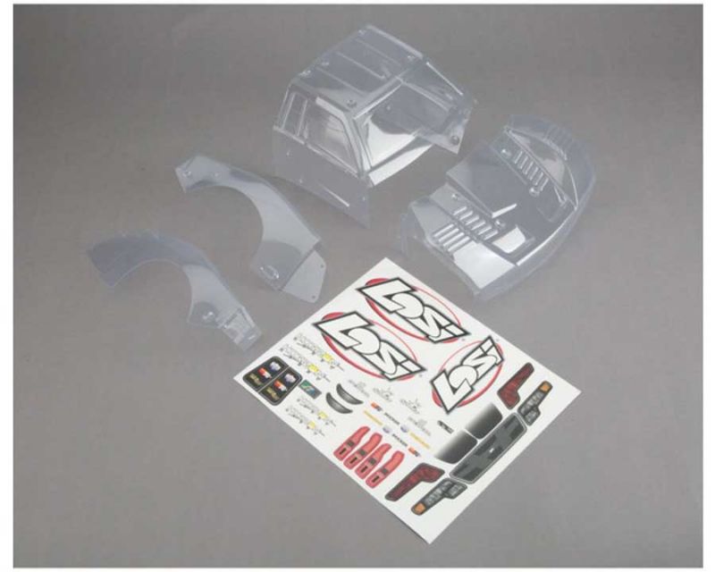 Losi 230009 Body Set for Baja Rey 4WD (Clear) (230009)