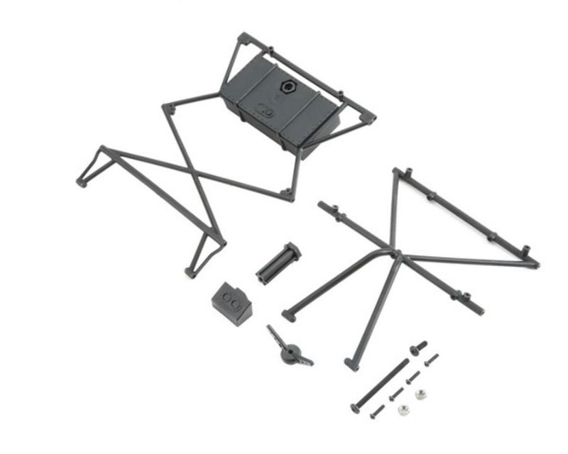 Losi 230011 Top Bar X-Bar Cover & Tires Mount for Baja Rey 4WD (230011)