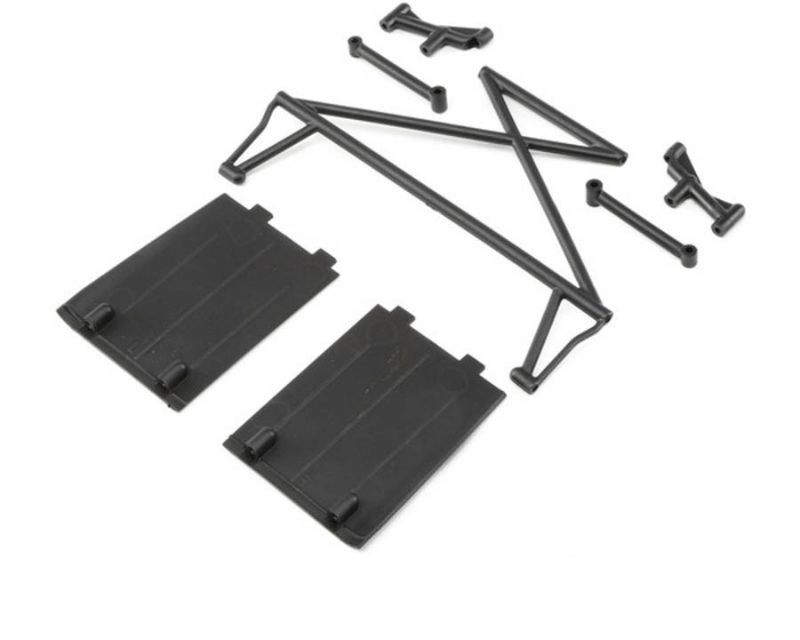 Losi 230029 RR Twr Sup X-Bar Mud Guards Rock Rey 4WD (230029)