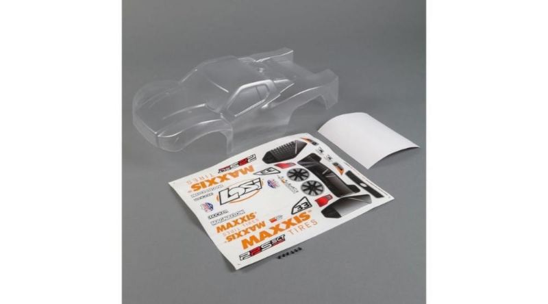 Losi 230056 Body Set for 22S SCT (Clear) (230056)