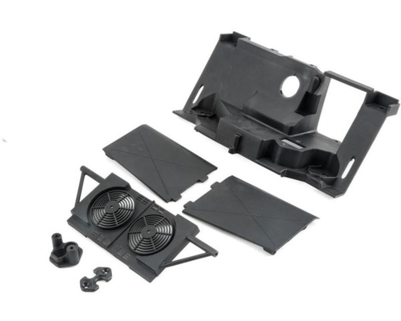 Losi 231005 Rear Bulkhead Fan Panel Mudguards for Baja Rey 4WD (231005)