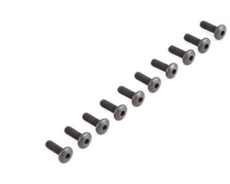 Losi 235007 M4x12mm BHCS Button Head Cap Screws 4WD (10Pcs) (235007)