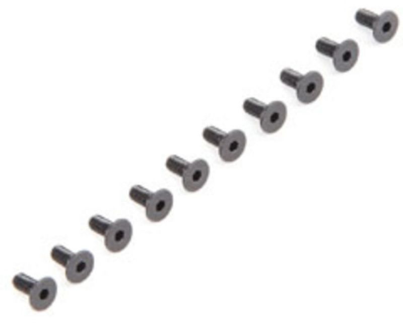 Losi 235008 M2.5x5mm FHCS Flat Head Cap Screws 4WD (10 Pcs) (235008)
