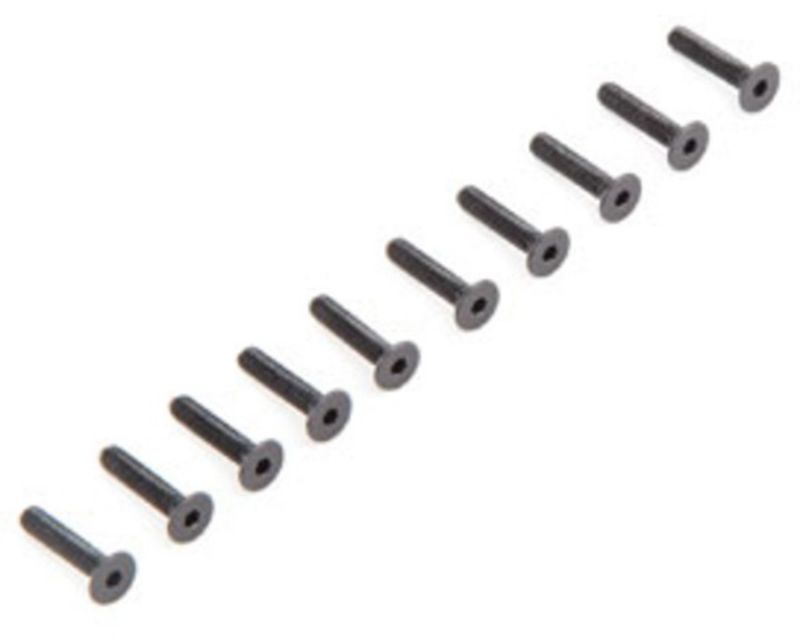 Losi 235010 M2.5x12mm FHCS Flat Head Cap Screws (10 Pcs) (235010)