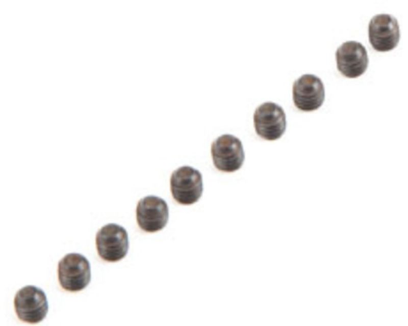 Losi 235011 Set Screws M3 x 3mm Cup Point 4WD (10 Pcs) (235011)