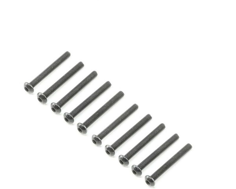 Losi 235024 Button Head Screws Monster Truck Truggy 4WD M3x25mm (10 Pcs) (235024)