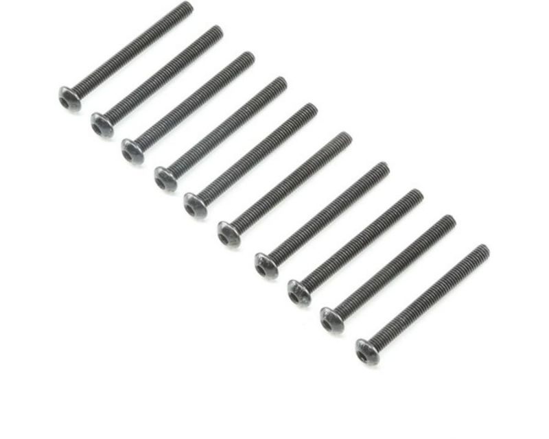 Losi 235025 Button Head Screws Monster Truck Truggy 4WD M3x30mm (10 Pcs) (235025)