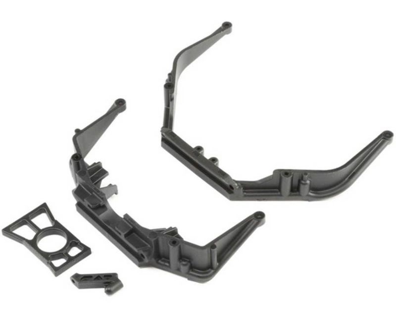 Losi 241017 Front Rear Chassis Brace Set & Diff Retainer Ring for LST 3XL-E (241017)