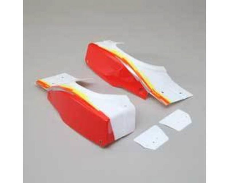Losi 250029 L/R Rear Fender Set for Super Baja Rey (Red) (250029)