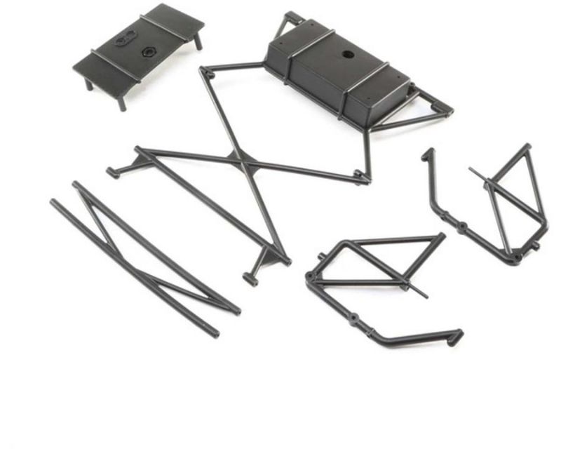 Losi 251055 Rear Body Mount Bar L & R X-Bar for Super Baja Rey (251055)