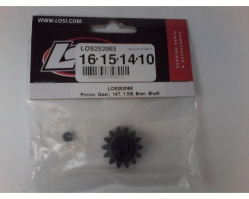 Losi 252065 Pinion Gear 14T 1.5M 8mm Shaft Buggy (252065)