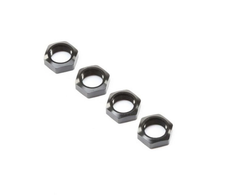 Losi 252078 Wheel Nut for Super Baja Rey Black (4 Pcs) (252078)
