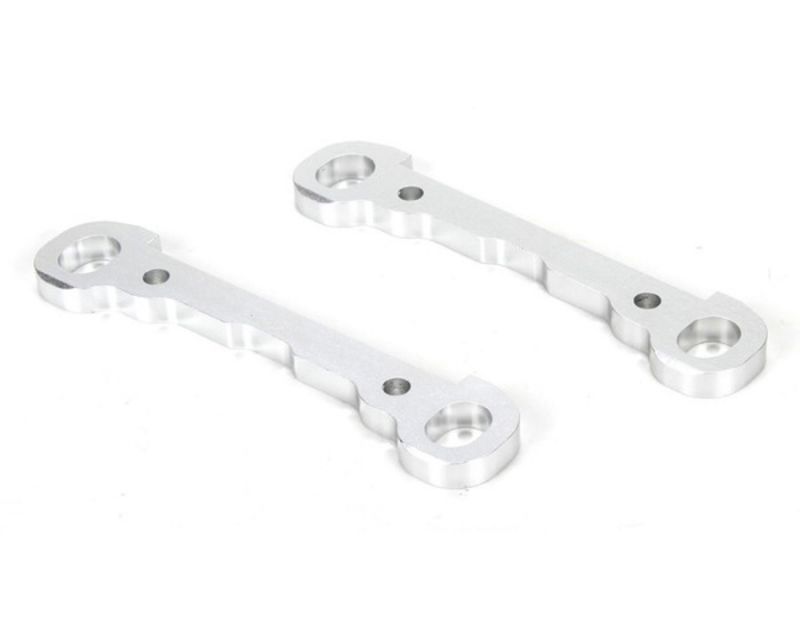 Losi 254030 Hinge Pin Braces Front Alum Monster Truck XL Silver (2) (254030)
