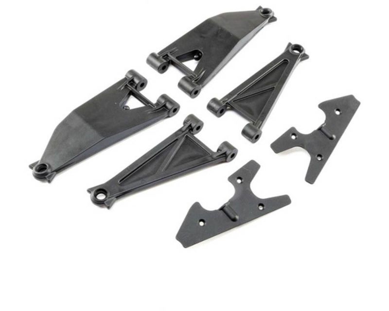 Losi 254037 Front Suspension Arm Set Upper Lower L & R for Super Baja Rey (254037)