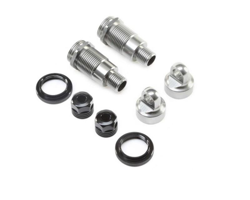 Losi 254041 Shock Body & Collar Set Front for Super Baja Rey (2) (254041)