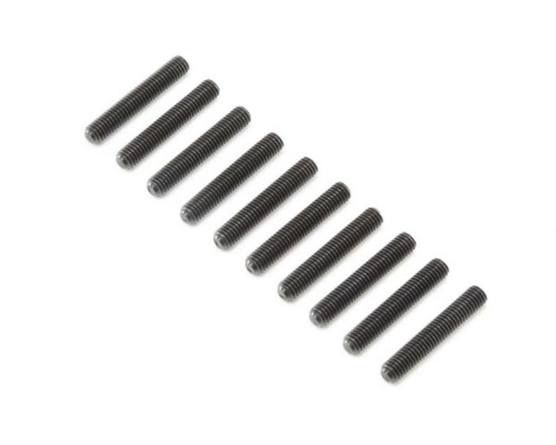 Losi 255022 Set Screws Stl BO Flat Point M5 x 30mm (10) (255022)