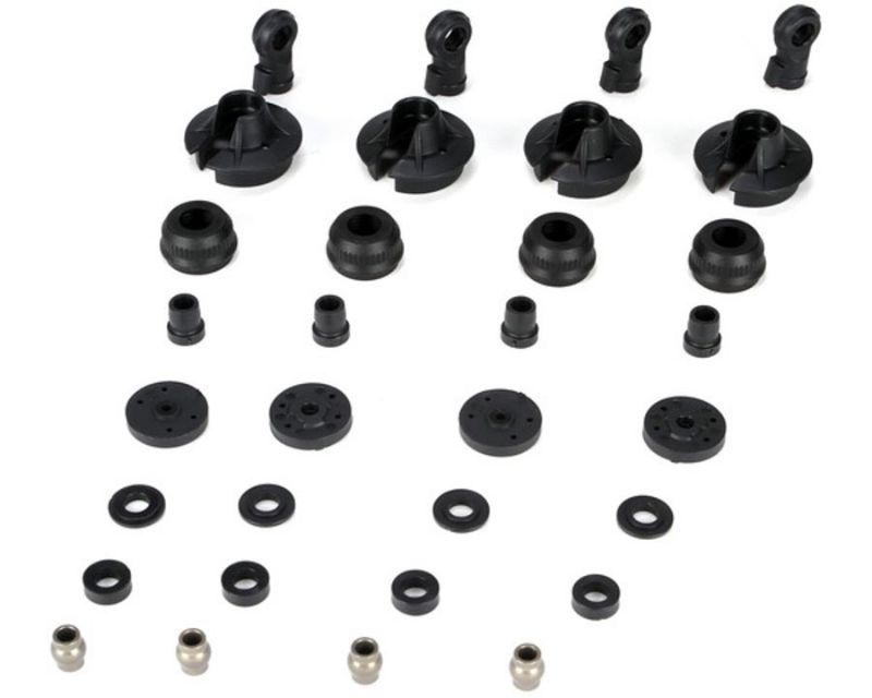 Losi B2855 Shock Plastics & Balls 4 for 5ive-T Mini Wrc (B2855)