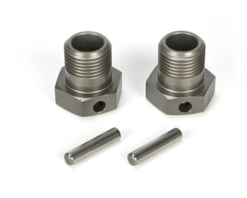 Losi B3225 Front/Rear Wheels Hex & Pin for 5IVE-T MINI WRC (2) (B3225)