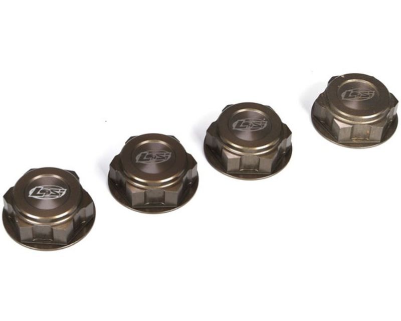 Losi B3228 Wheel Nuts Captured for 5ive-T Mini Wrc (4) (B3228)