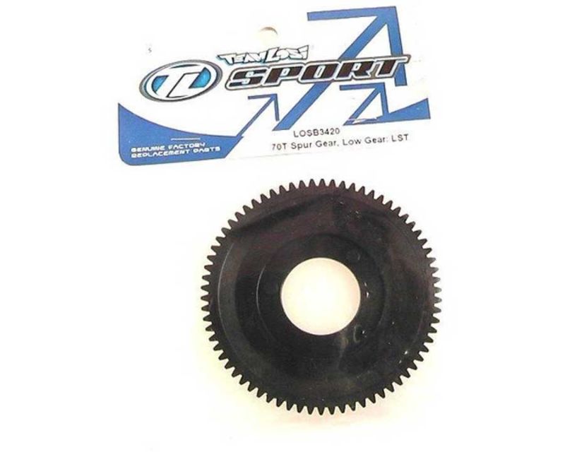 Losi B3420 70T Spur Gear Low Gear for LST Muggy 4wd Truggy Aftershock (B3420)