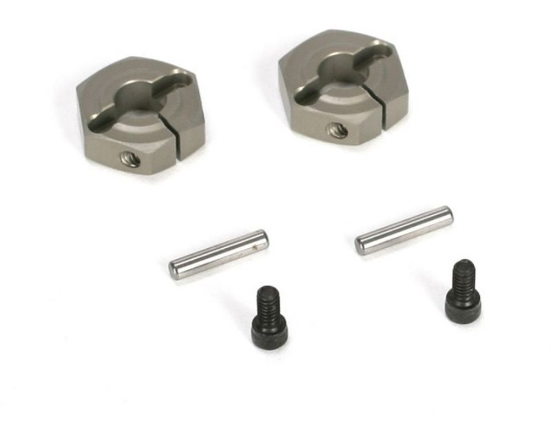 Losi B3493 Aluminum Clamping Wheel Hex for TEN-SCTE (2) (B3493)