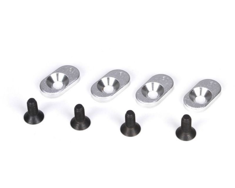 Losi B5806 Engine Mount Inserts & Screws 5ive-T Mini Wrc 17.5/58 4 (B5806)