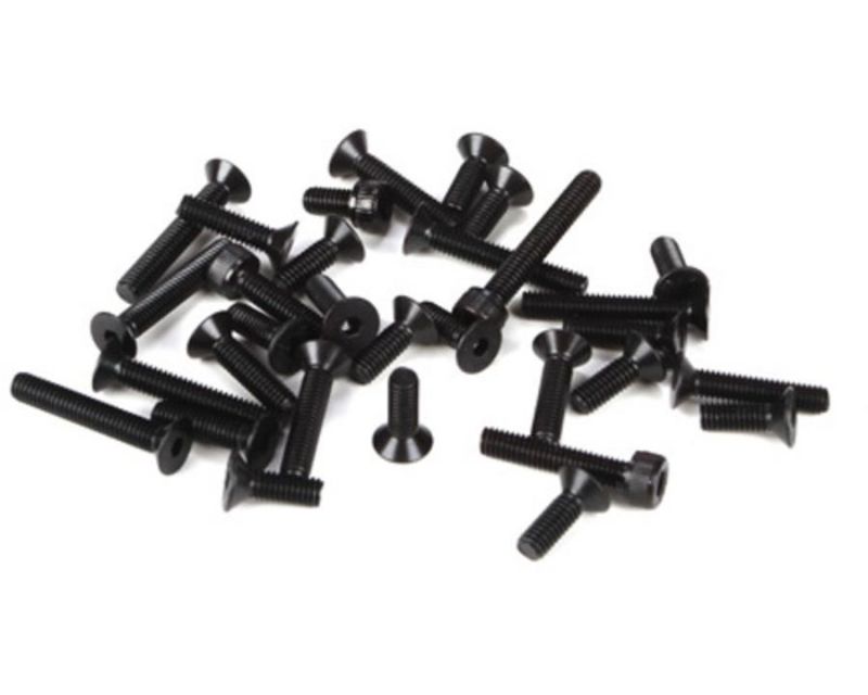 Losi LOSB6465 4mm FH & Cap Screw for 5ive-T Mini WRC Asst. 32 (B6465)