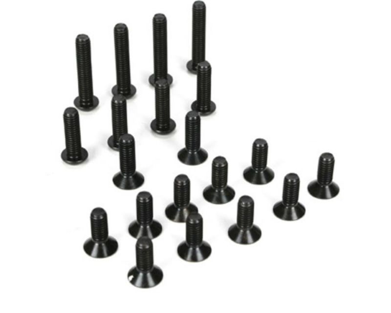 Losi B6490 6mm BH & FH Screw for 5ive-T Mini Wrc Asst 20 (B6490)