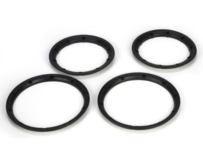 Losi B7028 Beadlock Set Inner & Outer for 5ive-T Black (2) (B7028)