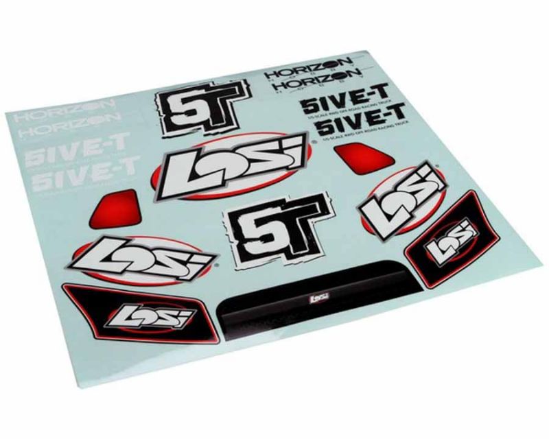 Losi B8220 Grill Lights & Logo Sticker Sheet for 5IVE-T (B8220)