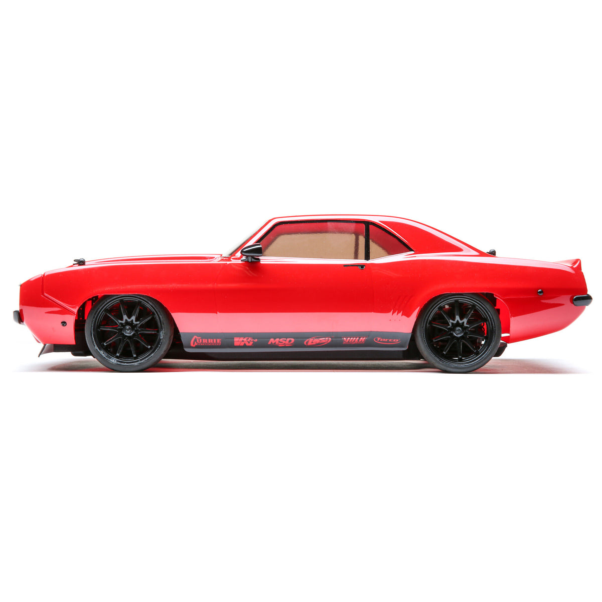 Losi 03033T1 Red 1969 Chevrolet Camaro V100 Brushed RTR 4WD On-Road Car