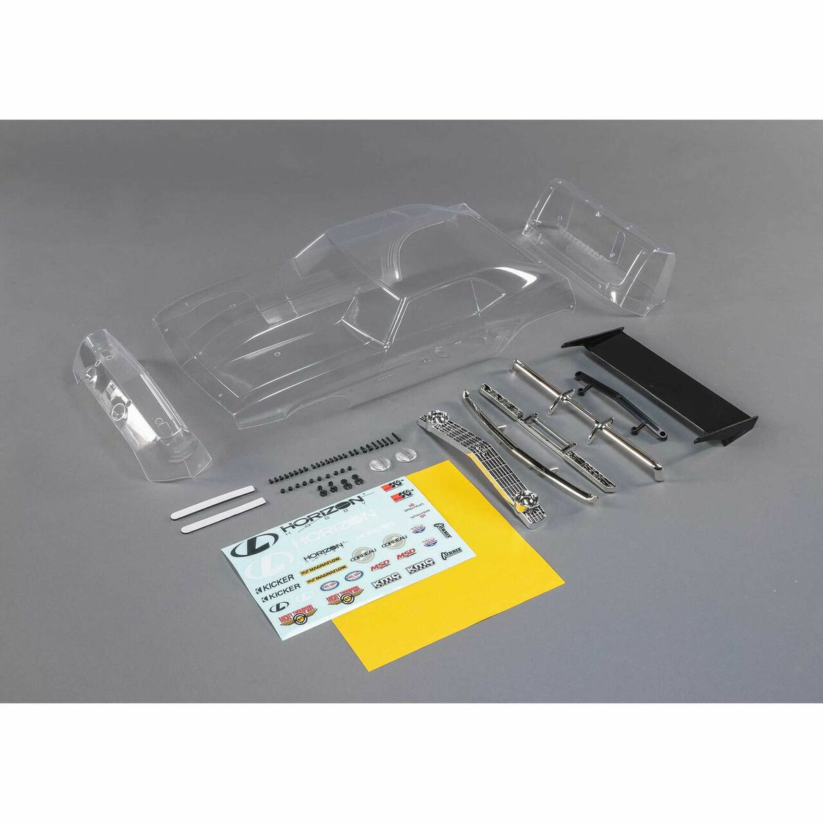 Losi 230086 1969 Chevrolet Camaro Clear No Prep Drag Car Body