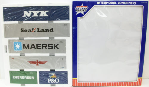 USA Trains 1710U G Intermodal Containers Set #1