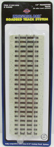 Atlas 1001096 O Industrial Rail to O Tubular 10" Transition Track