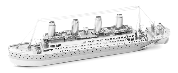 Metal Earth MMS030 Titanic Ship 65 Piece Metal Model Kit