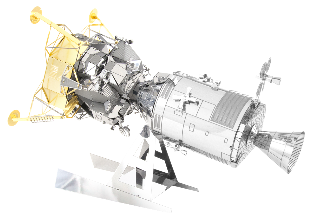 Metal Earth MMS168 Apollo CSM with Lunar Module 104 Piece Metal Model Kit