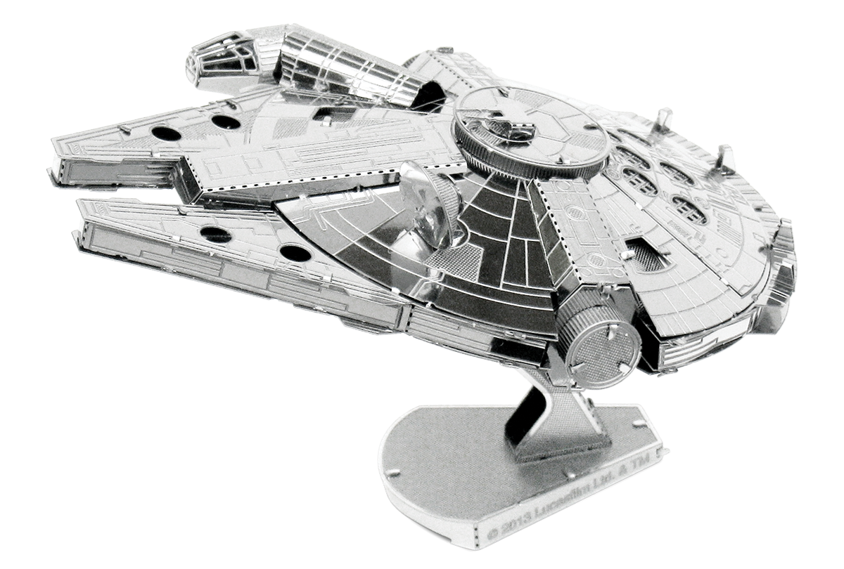 Metal Earth MMS251 Star Wars Millennium Falcon 50 Piece Metal Model Kit