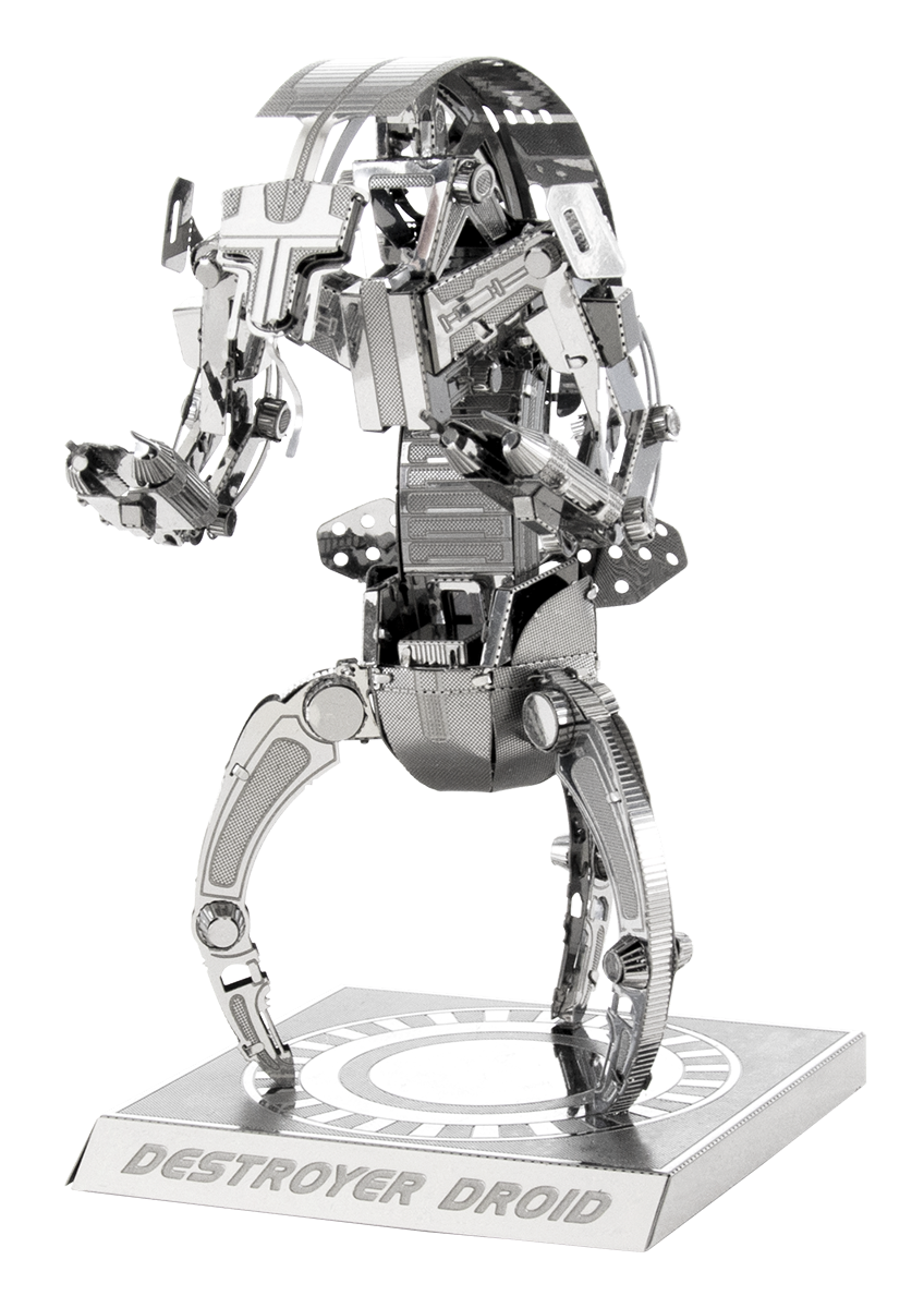 Metal Earth MMS255 Star Wars Destroyer Droid 87 Piece Metal Model Kit