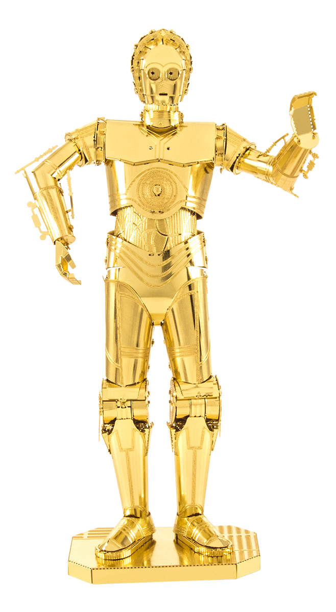 Metal Earth MMS270 Star Wars C-3PO 72 Piece Metal Model Kit