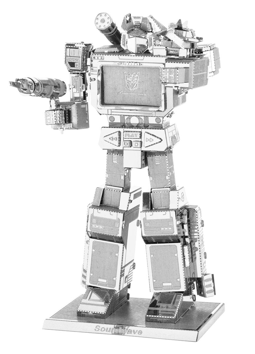 Metal Earth MMS302 Transformers Soundwave 63 Piece Metal Model Kit
