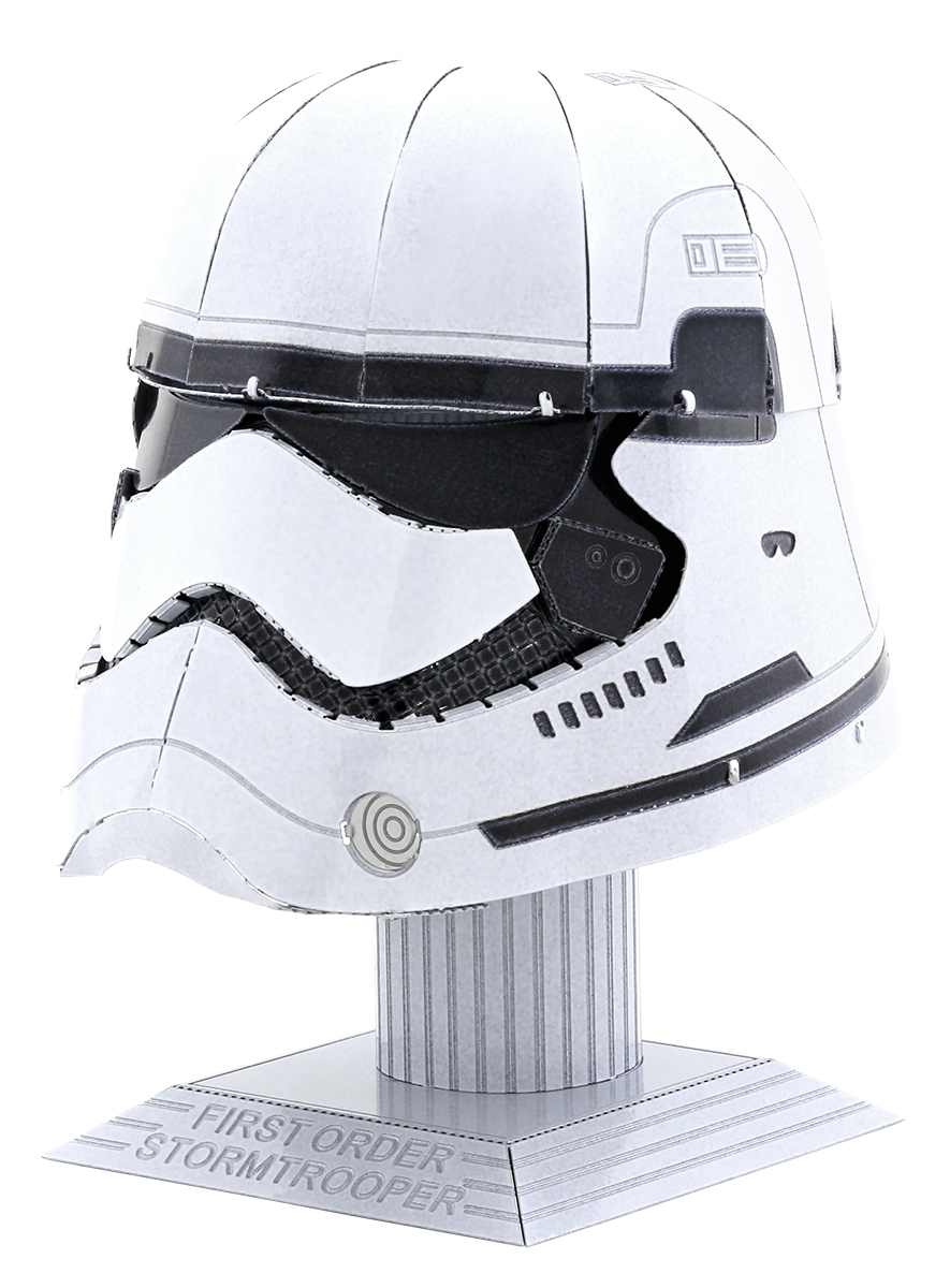 Metal Earth MMS316 Star Wars First Order Storm Trooper Helmet 15 Piece Metal Model Kit