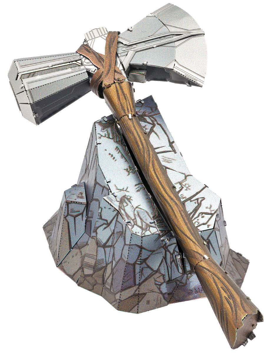 Metal Earth MMS327 Marvel Avengers Stormbreaker 39 Piece Metal Model Kit