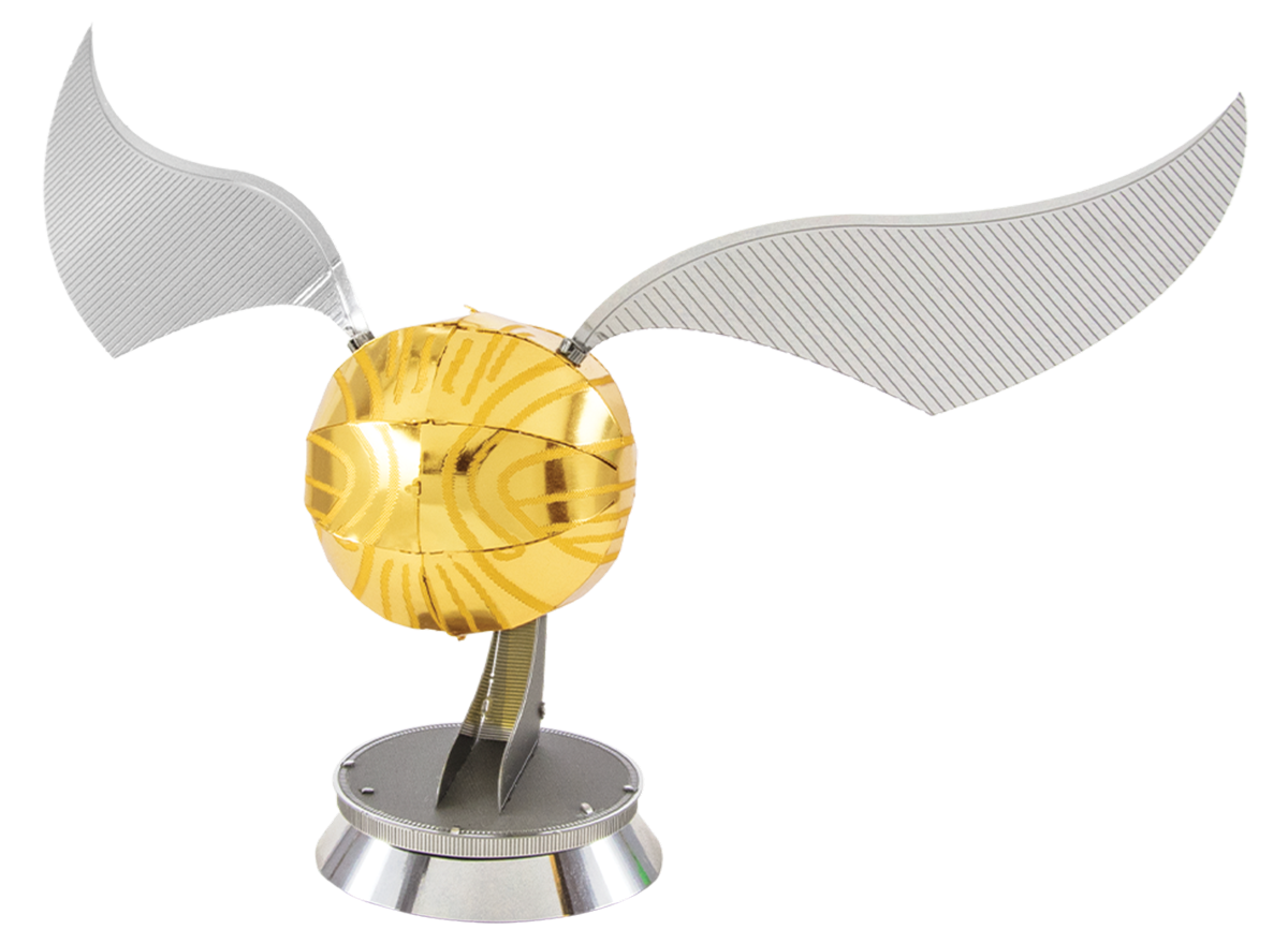 Metal Earth MMS442 Harry Potter Golden Snitch 12 Piece Metal Model Kit